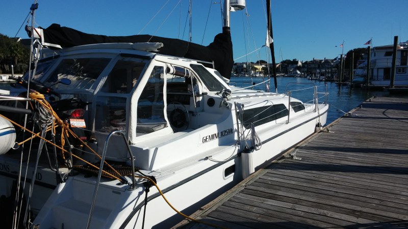 Used Sail Catamaran for Sale 2001 Gemini 105Mc Additional Information